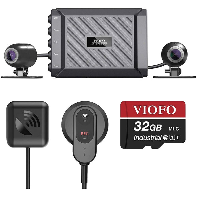 VIOFO 1080P MOTORCYCLE DASHCAM DUAL CHANNEL F/R WIFI + GPS - Actiontech