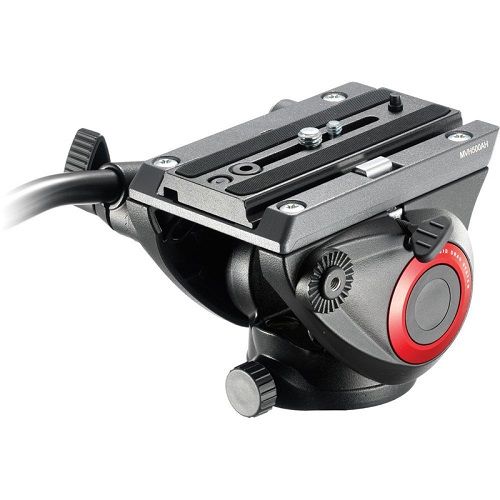 MANFROTTO 500 FLUID VIDEO HEAD WITH FLAT BASE - Actiontech