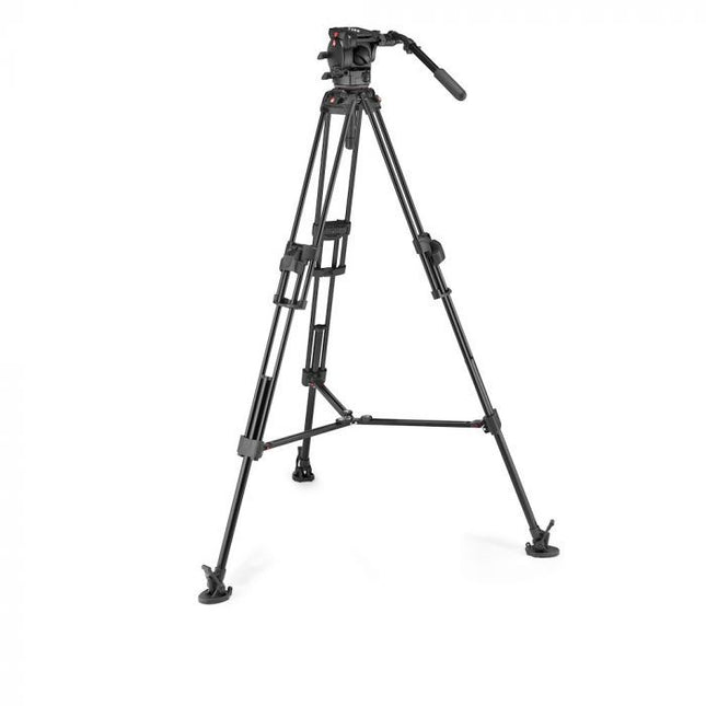 MANFROTTO 526 PRO VIDEO HEAD & 645 FAST TWIN ALU TRIPOD - Actiontech