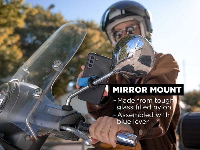 Quad Lock Motorcycle / Scooter Mirror Mount - Actiontech