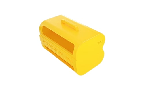 NITECORE NBM41 BATTERY MAGAZINE FOR 21700 / 18650 BATTERIES YELLOW - Actiontech