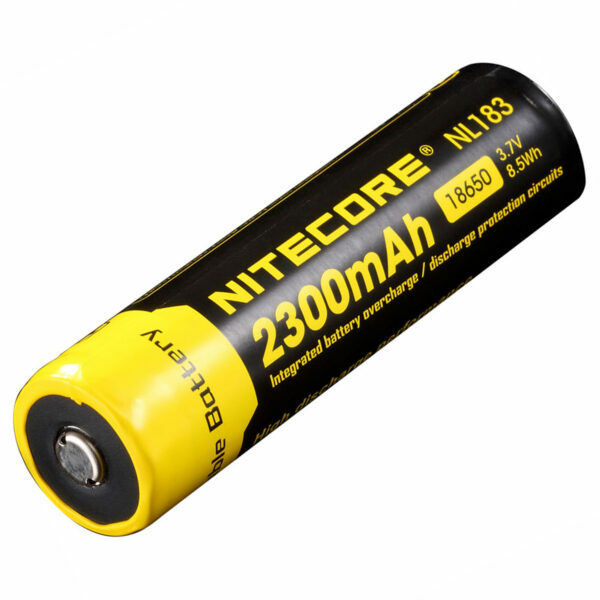 NITECORE LI-ION RECHARGEABLE BATTERY 18650 (2300mAh) - Actiontech