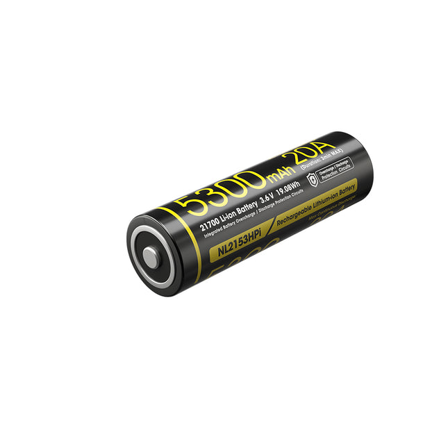 NITECORE LI-ION RECHARGEABLE 21700 BATTERY 5300MAH 3.6V - Actiontech