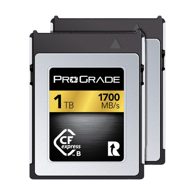 PROGRADE DIGITAL CFEXPRESS TYPE B GOLD 1TB R1700MB/S W1300MB/S 2PK - Actiontech