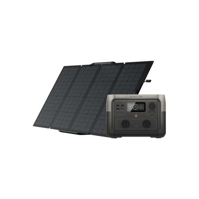 EcoFlow RIVER 2 Max + 160W Solar Panel - Actiontech