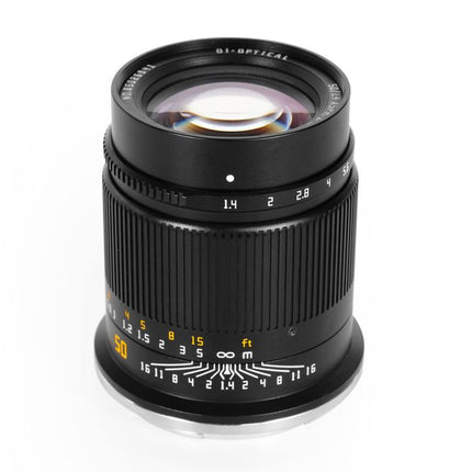 TTARTISAN 50MM F1.4 NIKON Z BLACK - Actiontech