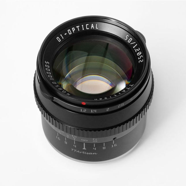 TTARTISAN 50MM F1.2 APS-C SONY E BLACK - Actiontech