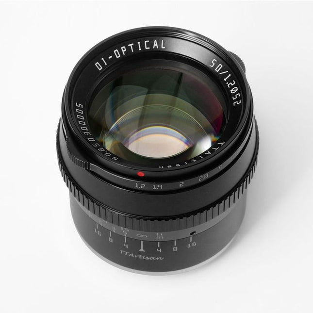 TTARTISAN 50MM F1.2 APS-C FUJI X BLACK - Actiontech