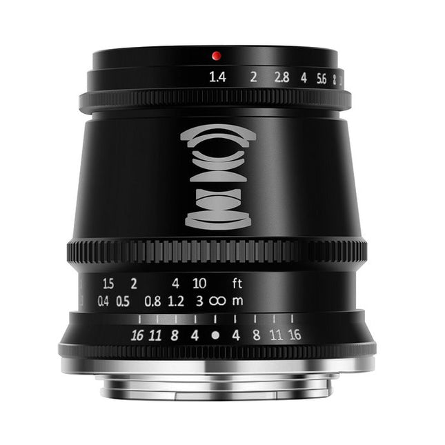 TTARTISAN 17MM F1.4 APS-C SONY E BLACK - Actiontech