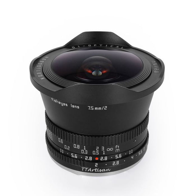 TTARTISAN 7.5MM F2.0 APS-C SONY E BLACK - Actiontech