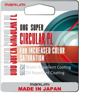 MARUMI DHG SUPER CIRCULAR PL FILTER 55MM - Actiontech