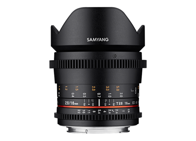 SAMYANG 16MM T2.6 VDSLR ED AS UMC NIKON - Actiontech