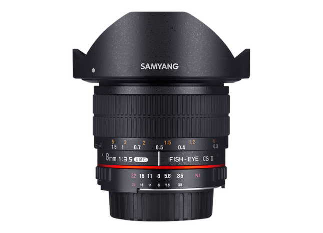 SAMYANG 8MM F3.5 AS FISH EYE CSII CANON - Actiontech