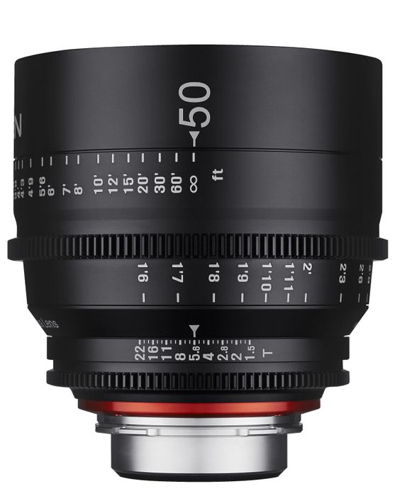 SAMYANG XEEN 50MM T1.5 CINE CANON EF - Actiontech