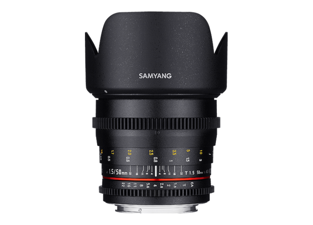 SAMYANG 50MM T1.5 AS UMC VDSLR CANON EF - Actiontech